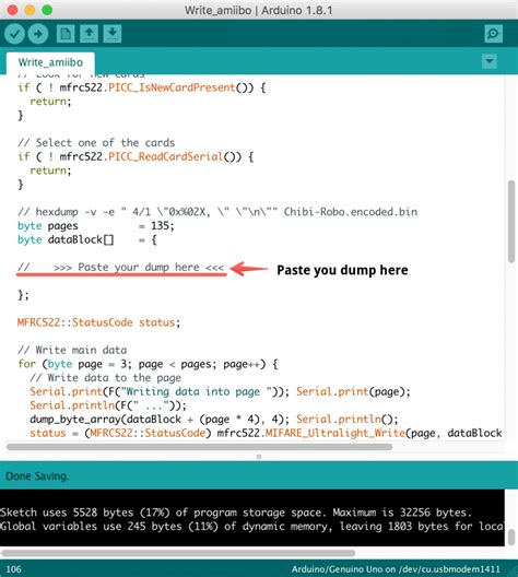 write amiibo to nfc tag arduino|amiibo clone for tagmo.